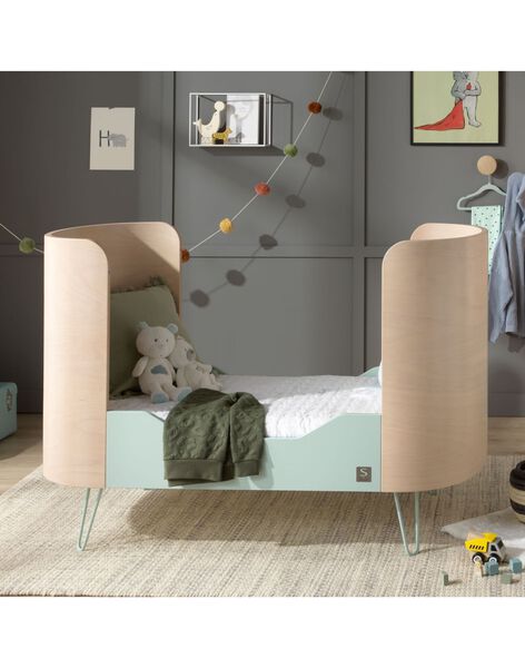 Little big bed bois-tilleul Galopin 140x70cm 